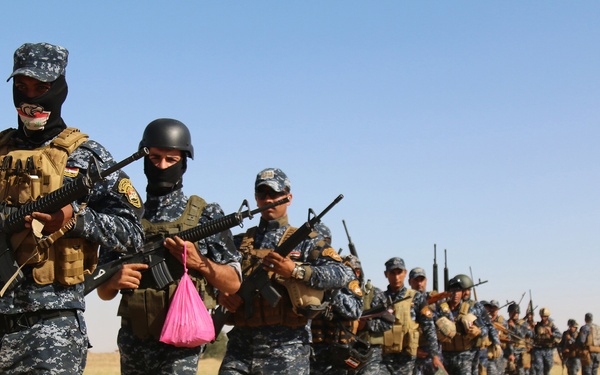Iraqi Sniper Training Assisted By Coalition