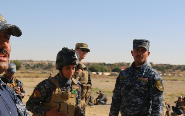 Iraqi Sniper Training Assisted By Coalition