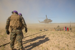 MWSS-473 conduct FARP operation at Maple Flag 50