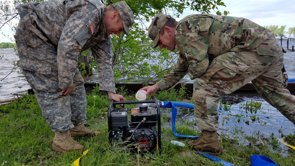 NY National Guard deploys Tiger Dam along Lake Ontario