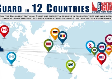 Idaho Army National Guard to spend the summer in a dozen countries