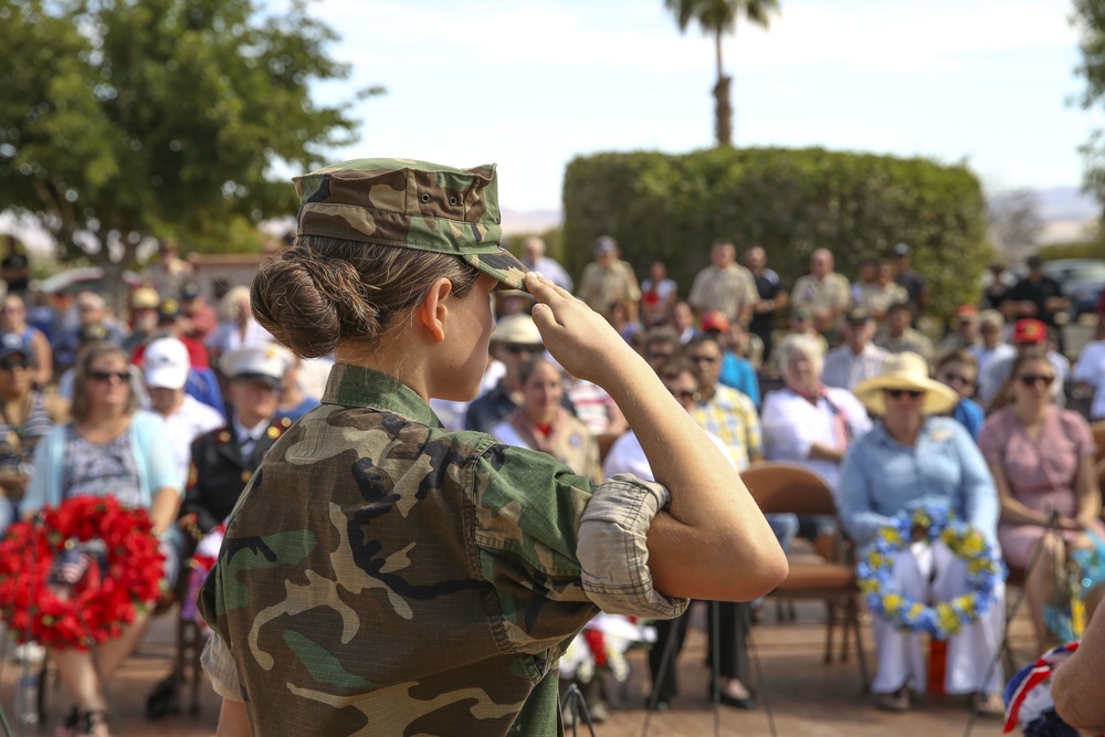 Combat Center joins community in honoring fallen heroes