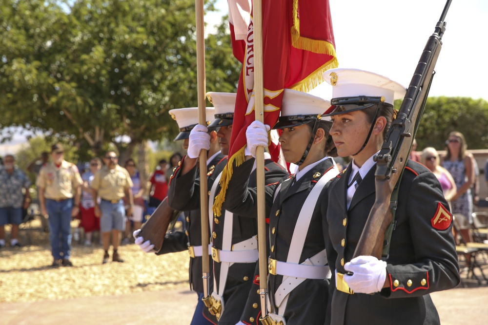 Combat Center joins community in honoring fallen heroes