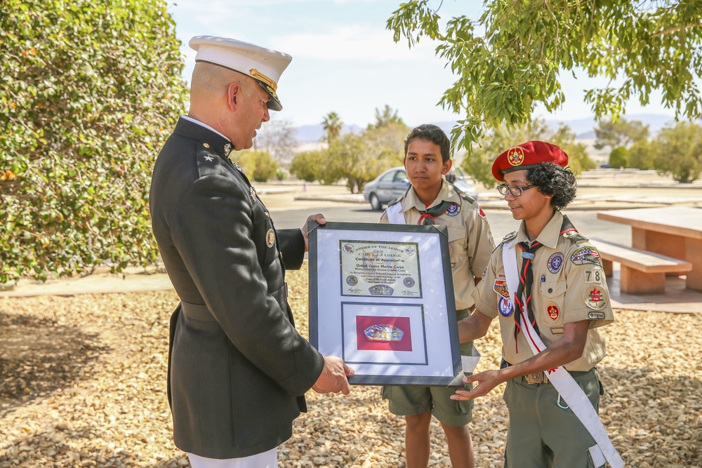 Combat Center joins community in honoring fallen heroes