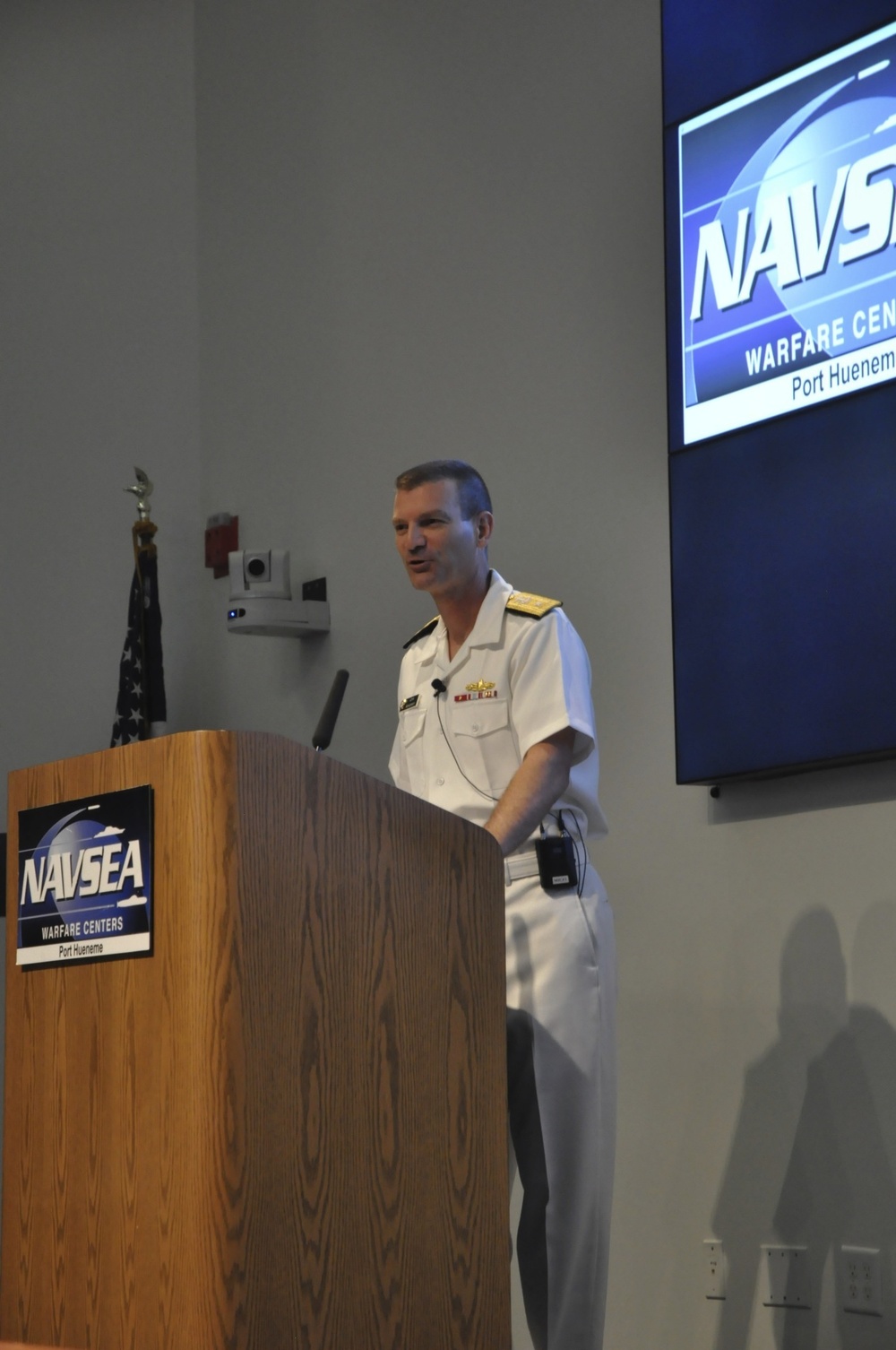 RDML John Schommer Visits NSWC PHD