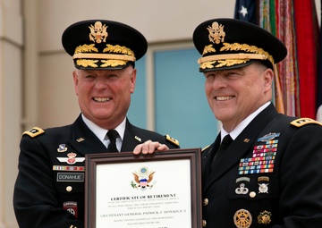 Lt. Gen. Patrick J. Donahue II Retirement