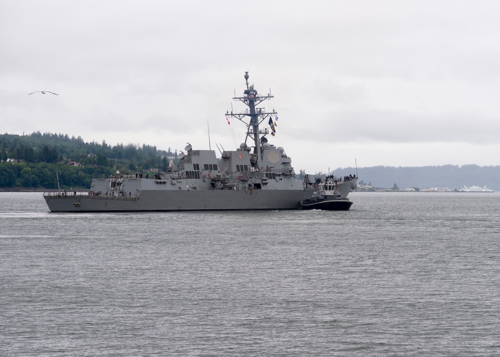 DVIDS - Images - USS Nimitz, USS Shoup and USS Kidd Depart for ...