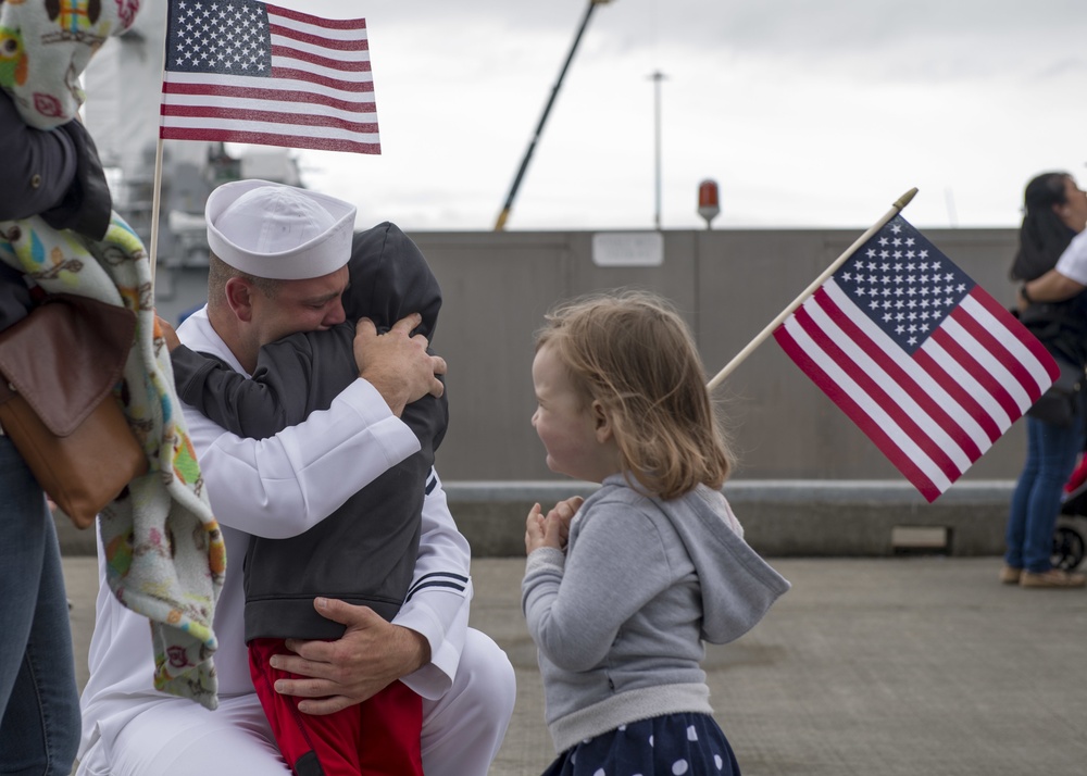 USS Nimitz, USS Shoup and USS Kidd Depart for Deployment