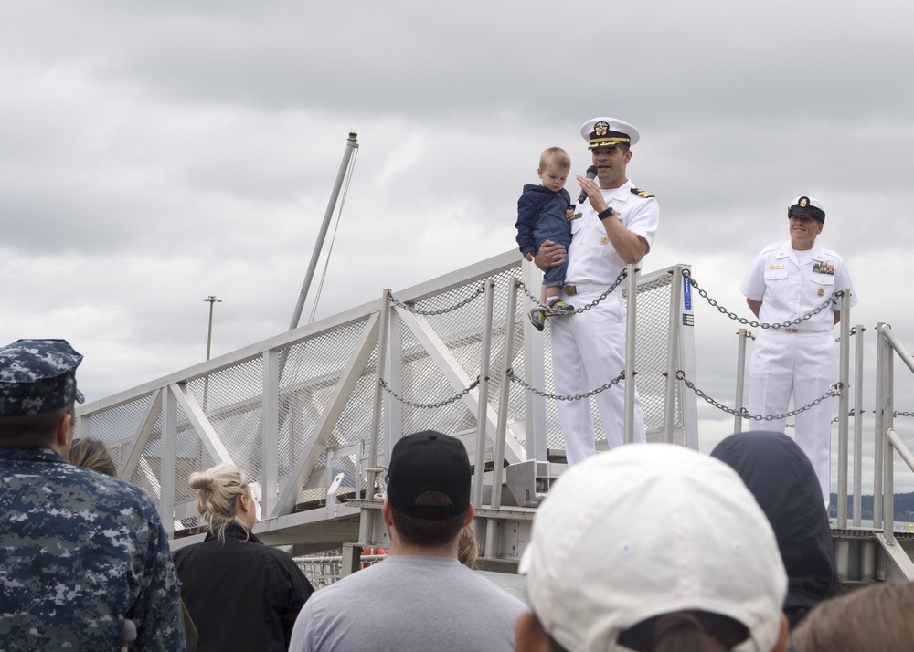 USS Nimitz, USS Shoup and USS Kidd Depart for Deployment