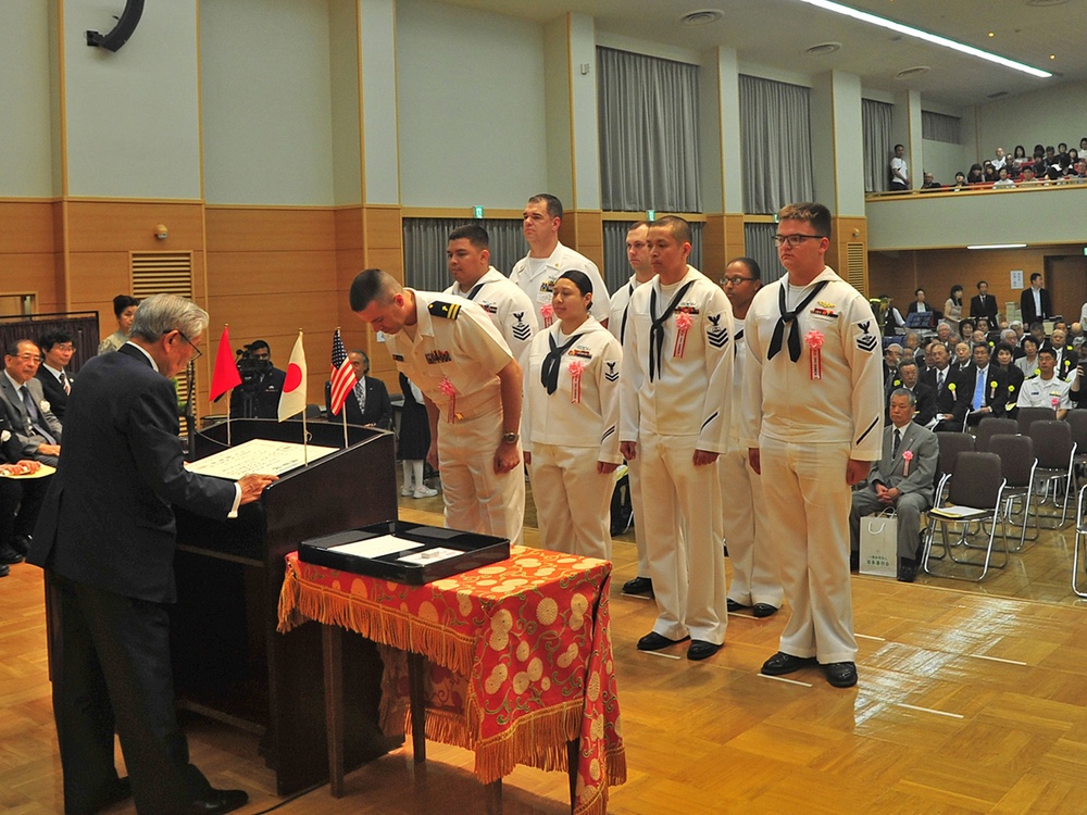 Naval Air Facility Misawa Chaplain Awarded For Outstanding Community Service