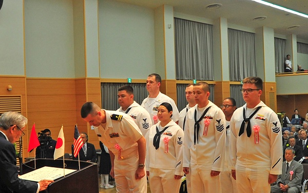Naval Air Facility Misawa Chaplain Awarded For Outstanding Community Service