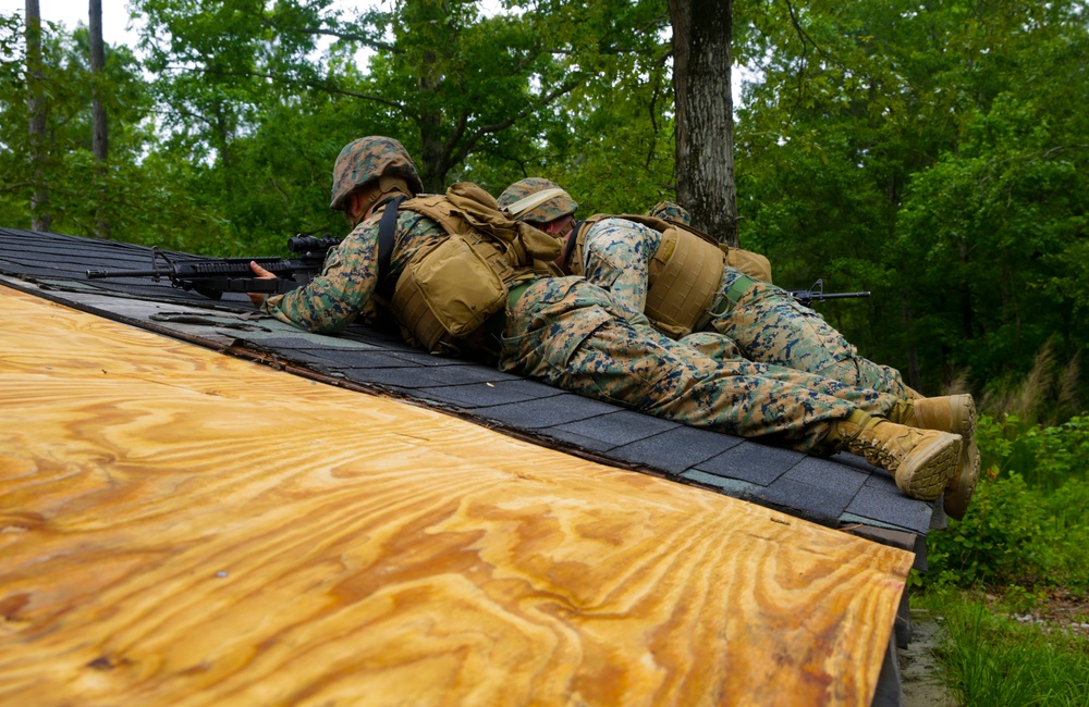 BOOM!: CLB-22 Conducts Urban Breaching Training