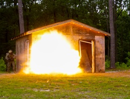 BOOM!: CLB-22 Conducts Urban Breaching Training