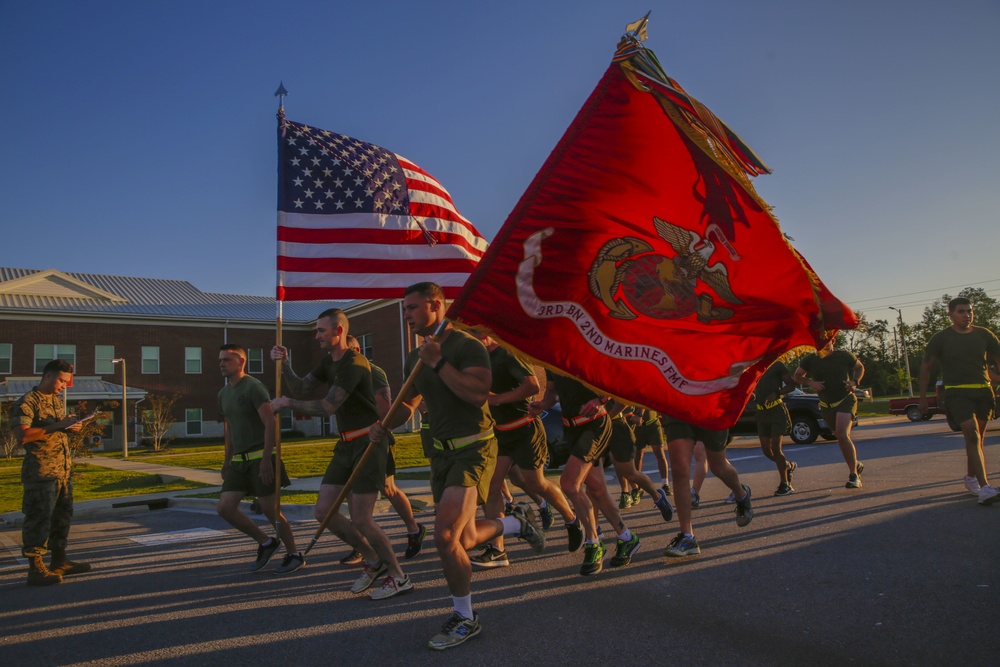 3/2 Marines Host Run to Commemorate the Fallen