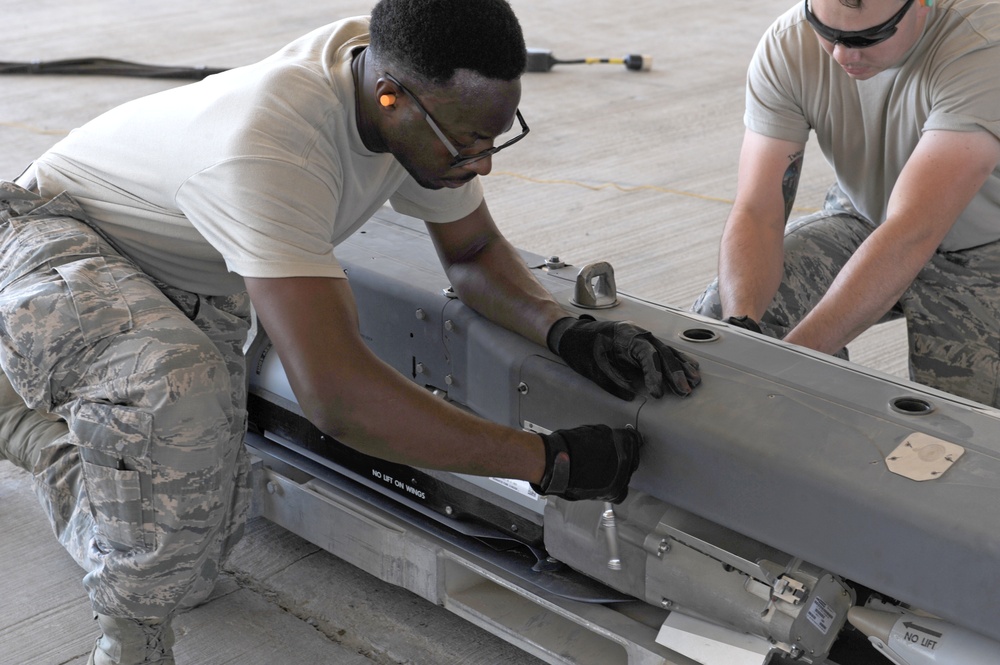 Armed to the teeth: Deployed munitions Airmen set forces up for success