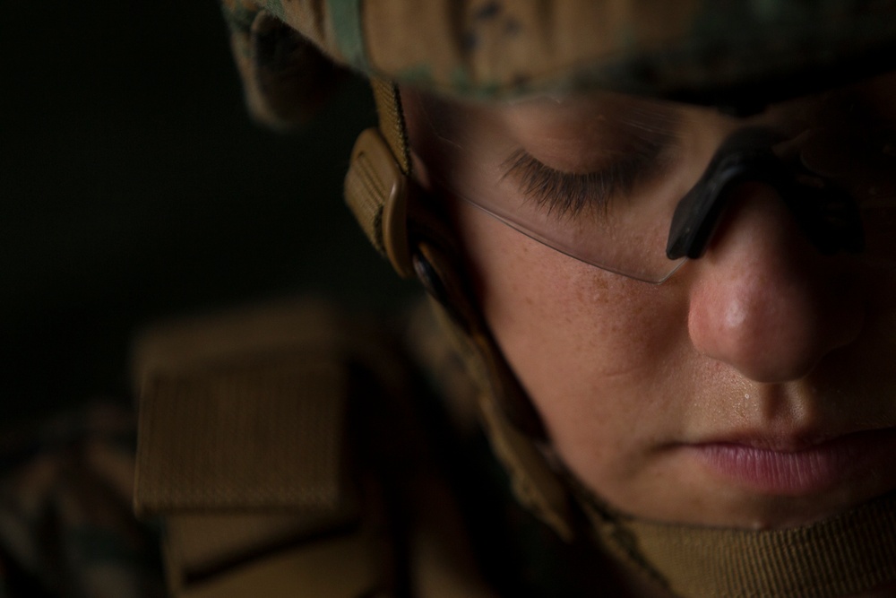 Weapons Company, BLT 3/5 Marines refine heavy weapons proficiency