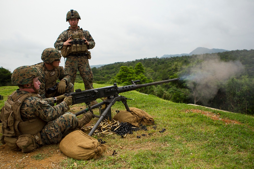 Weapons Company, BLT 3/5 Marines refine heavy weapons proficiency