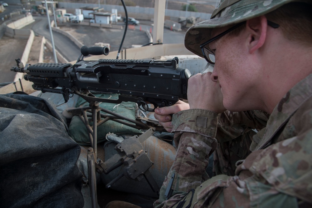 CJTF-HOA Security team provides force protection