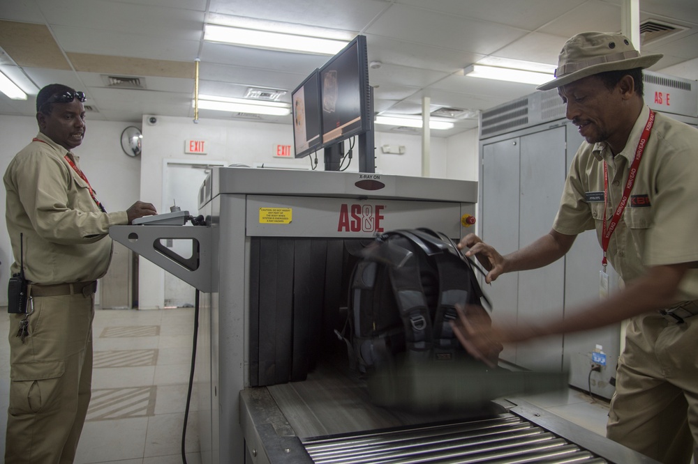 CJTF-HOA Security team provides force protection