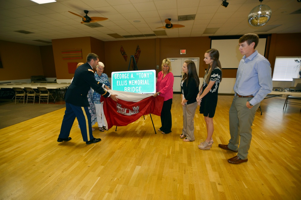 Bridge named in memory of Ellis former Corps Kentucky Lock resident engineer