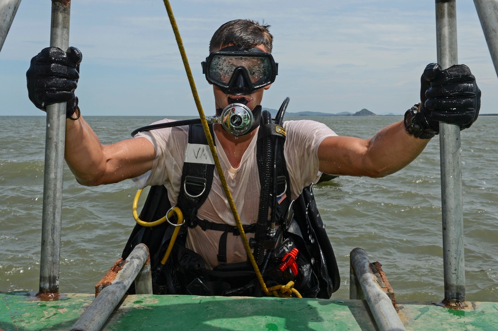 Defense POW/MIA Accounting Agency Underwater Recovery Operations