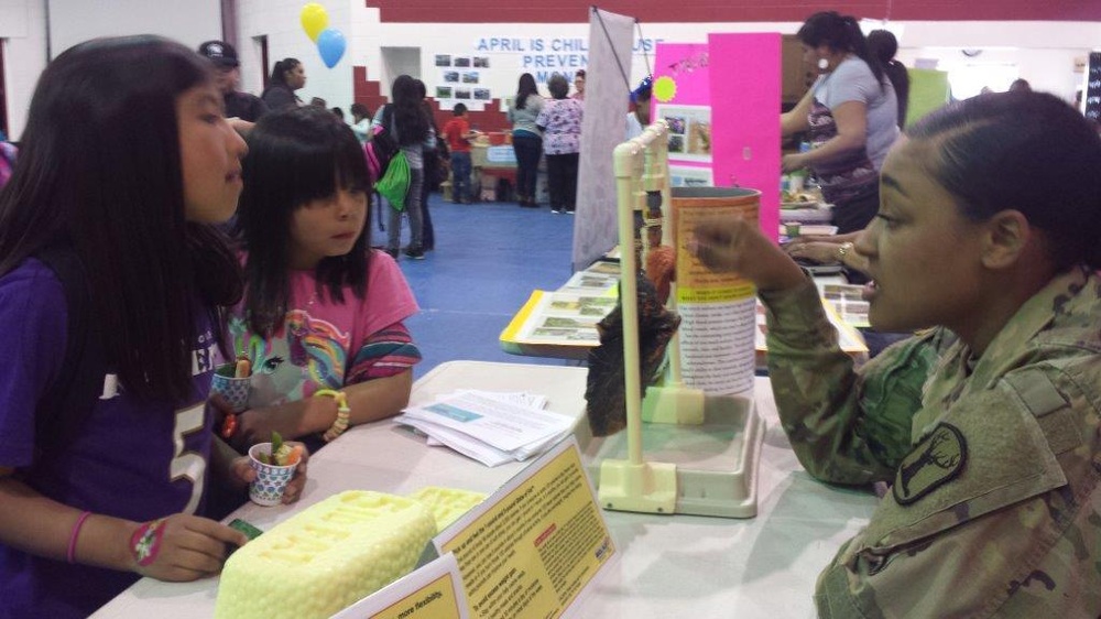 Idaho National Guard Supports Duck Valley Children’s Health Fair