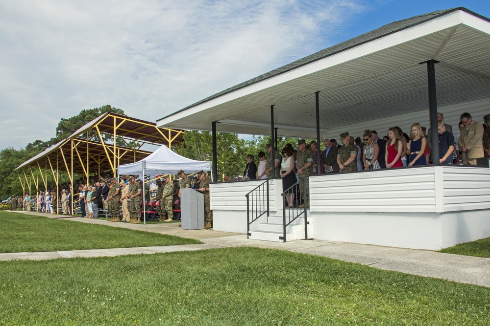 MCIEAST MCB CAMLEJ Change of Command Ceremony