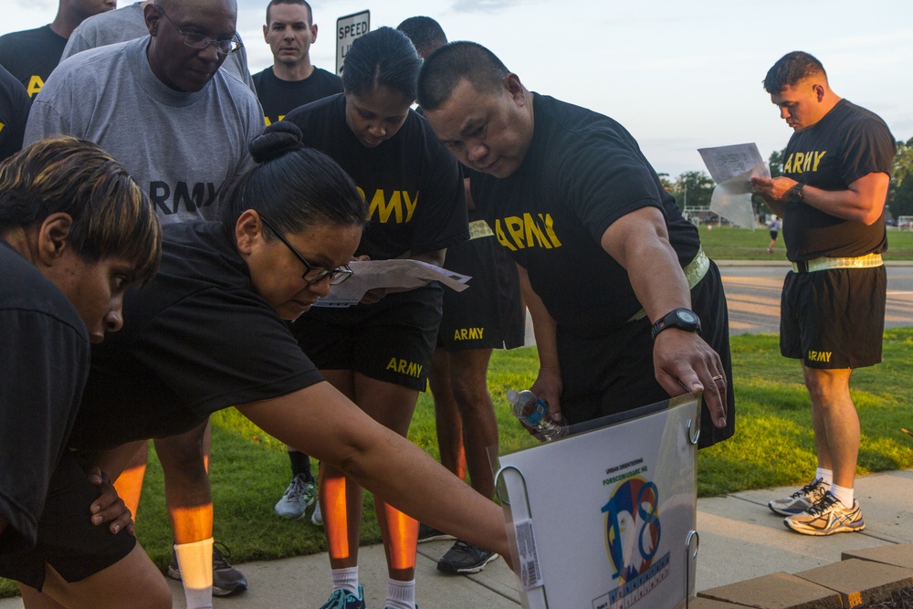 USARC Urban Orienteering