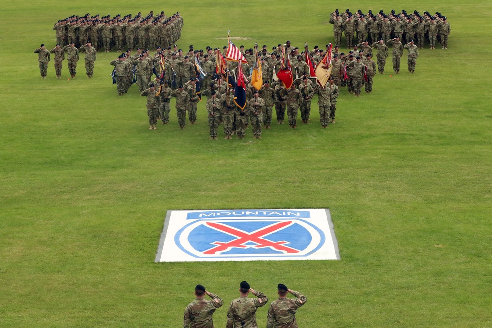 1BCT Change of Command Ceremony