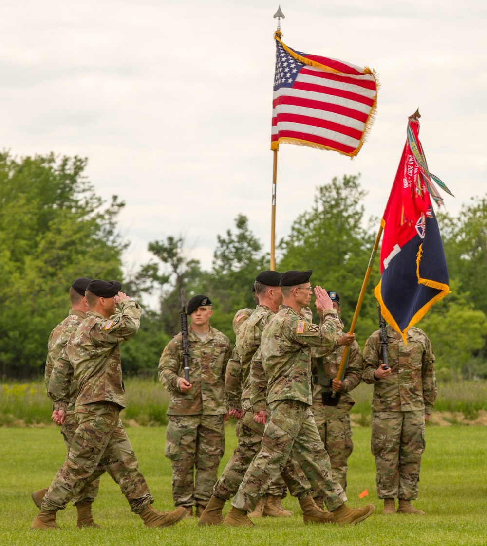 1st BCT Change of Command