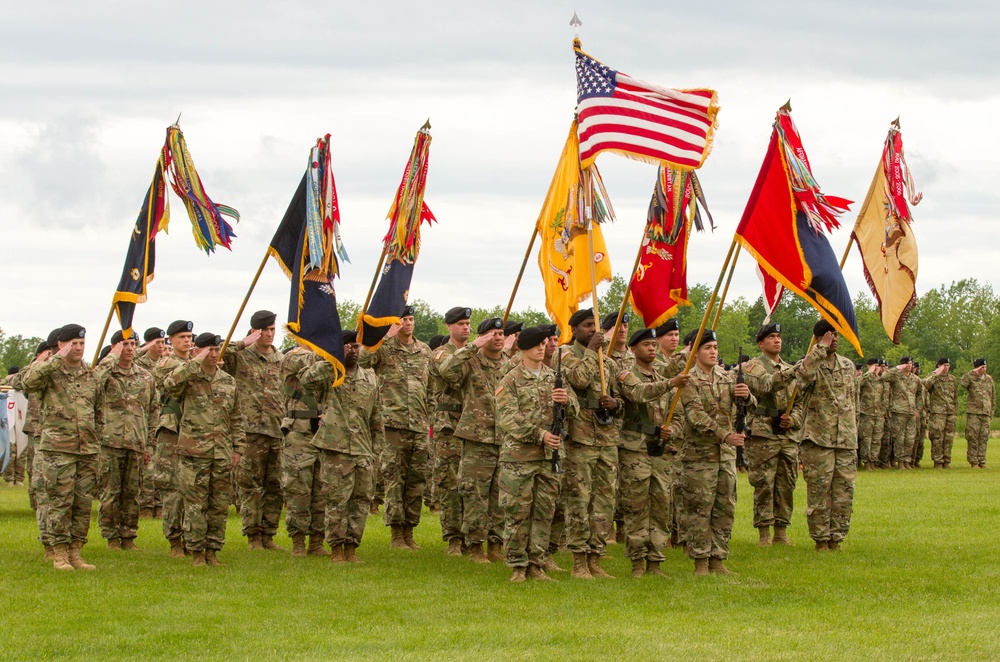 1st BCT Change of Command
