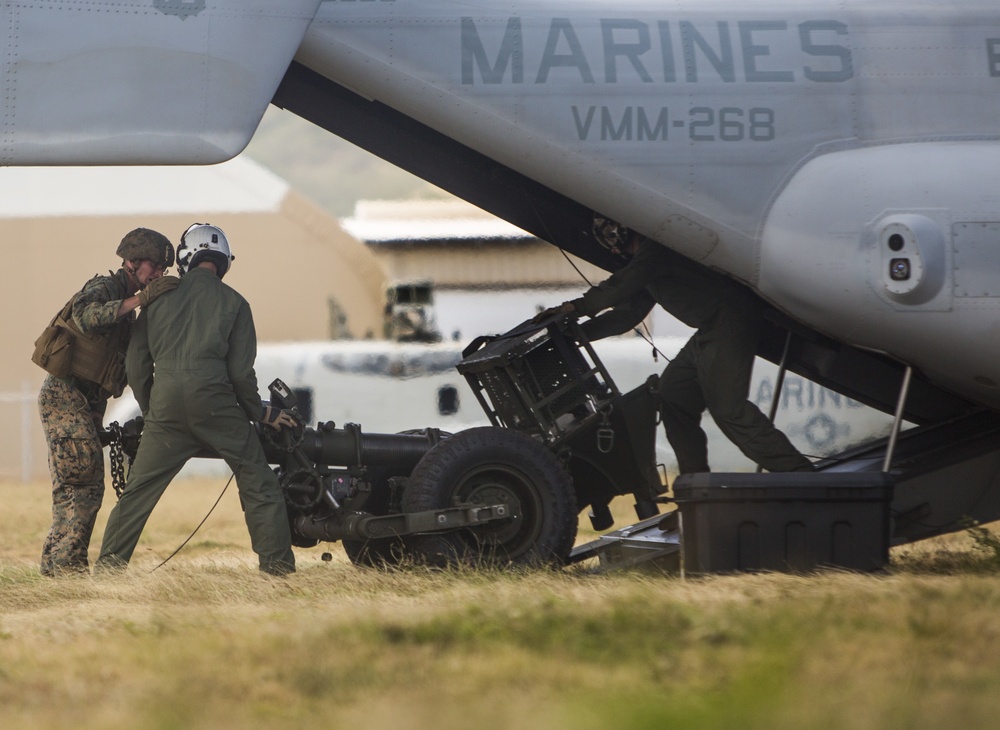 Heavy lifting: 1/12, VMM-268 pack up and take off