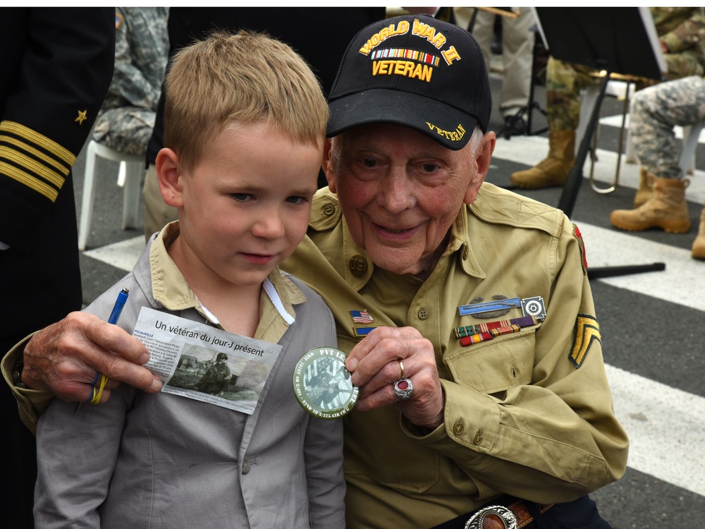 90th Inf. Div. commemoration ceremony