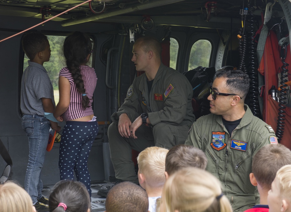 SAR Demonstration at Olympic View Elementary School Career Day