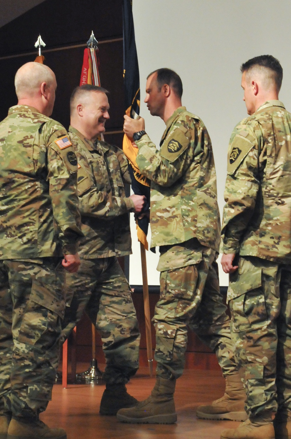 82nd Brigade (Troop Command) Change of Command