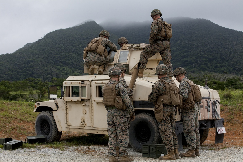 Weapons Company, BLT 3/5 Marines refine heavy weapons proficiency
