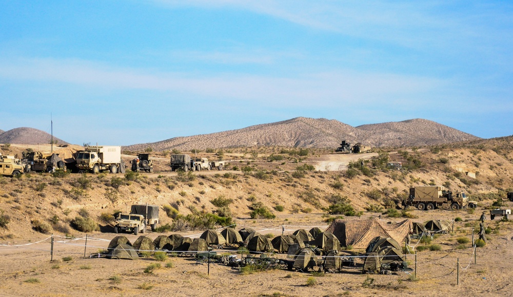 Bivouac In The Desert