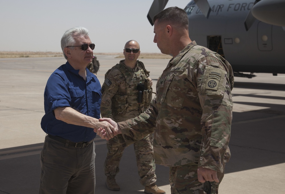 U.S. Senator Jack Reed Visits Deployed Troops