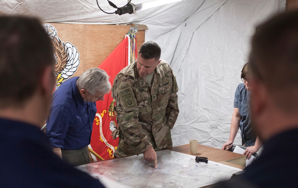 U.S. Senator Jack Reed Visits Deployed Troops