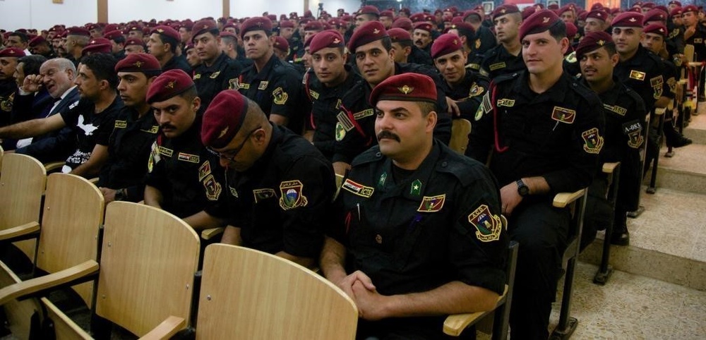 Iraqi Counter-Terrorism Service Graduates New Soldiers