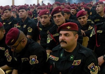 Iraqi Counter-Terrorism Service Graduates New Soldiers