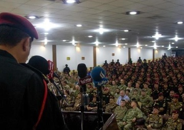 Iraqi Counter-Terrorism Service Graduates New Soldiers