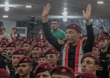 Iraqi Counter-Terrorism Service Graduates New Soldiers