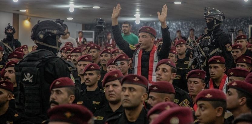 Iraqi Counter-Terrorism Service Graduates New Soldiers