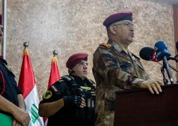 Iraqi Counter-Terrorism Service Graduates New Soldiers