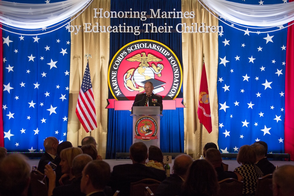 CMC Attends Marine Corps Scholarship Foundation Celebration Gala