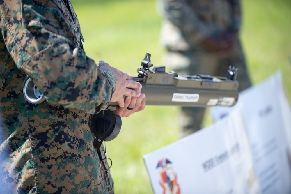 DSD observes static displays with members of Nordic-Baltic Forum