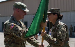 Headquarters company for largest police force in Department of Defense changes command