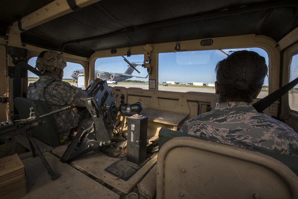 Joint Aerial Port and Army mobility exercise