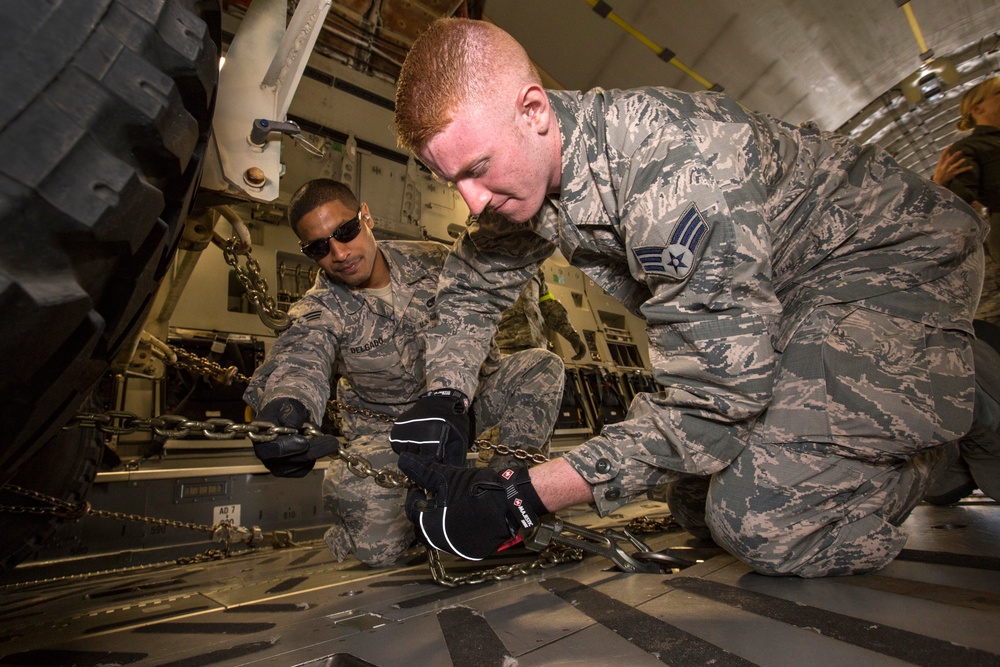 Joint Aerial Port and Army mobility exercise